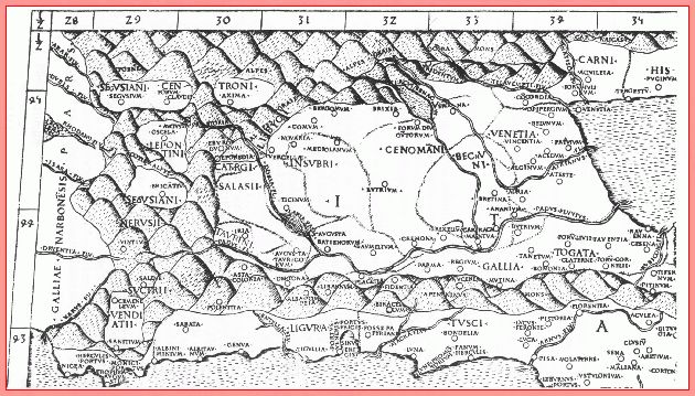 Terra dei Salassi (Tolomeo, II sec.d.C.)